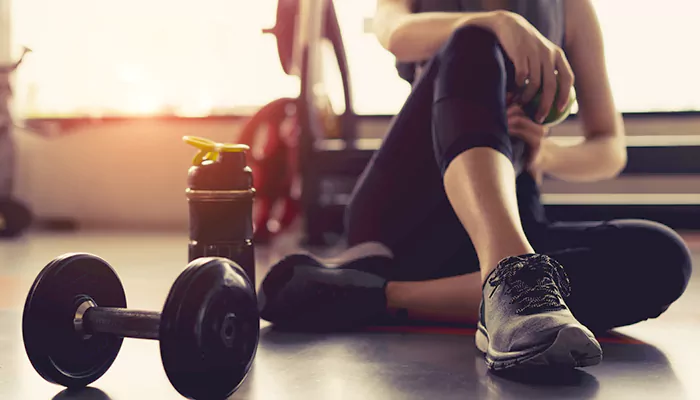 What happens to the body when you take a break from working out